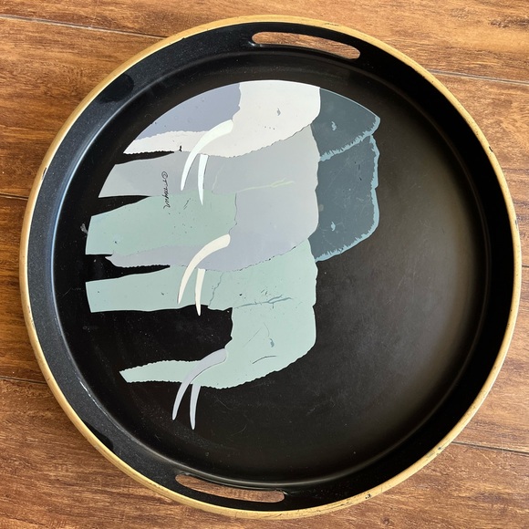 Vintage Japanese Lacquereware Tray - Picture 2 of 4